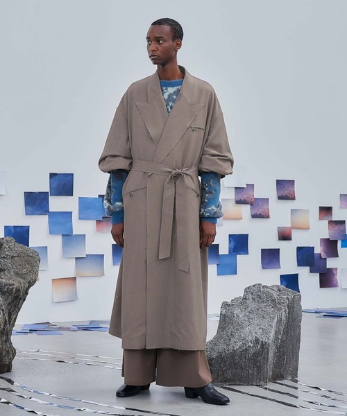 HARE（ハレ） トレンチコート FREE ベージュ メンズ : ZOZOTOWN Yahoo