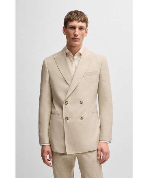 BOSS（HUGO BOSS） ジャケット テーラードジャケット ダブルブレスト