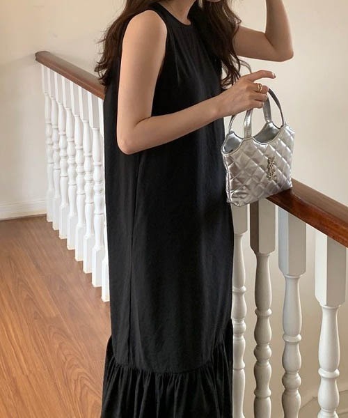 「gossip！ロサンゼルス」 ノースリーブワンピース FREE アイボリー レディース_画像3