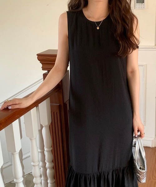 「gossip！ロサンゼルス」 ノースリーブワンピース FREE アイボリー レディース_画像4