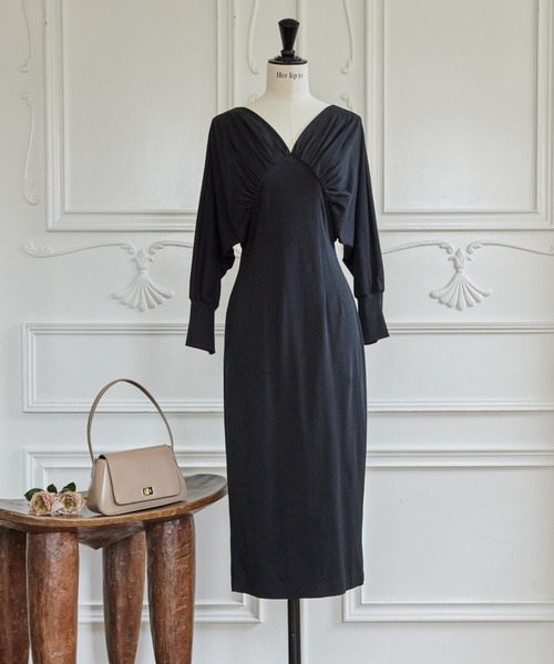 Her lip to 「Her to」 長袖ワンピース S ブラック レディース