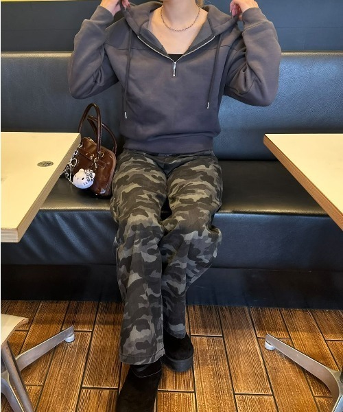 Belle Cie（ベルシー） ワイドパンツ パンツ Y2Kストリートロー