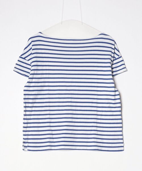 「ORCIVAL」 ボーダー柄半袖Tシャツ FREE ブルー レディース_画像2