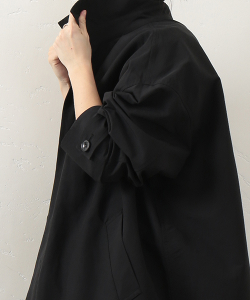 美品ジャーナルスタンダードJOURNAL standardコート黒ゆったりコート JOURNAL STANDARD（ジャーナルスタンダード） チェスターコート FREE