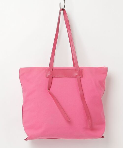 miu miu（ミュウミュウ） キャンバス トートバッグ - ピンク