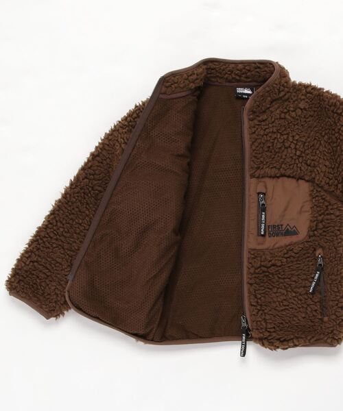 「FIRST DOWN」 「KIDS」ブルゾン 140 グレー キッズ_画像3