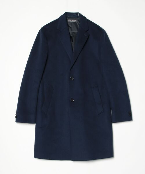 BEAUTY&YOUTH UNITED ARROWS チェスターコート ネイビー BEAUTY＆YOUTH UNITED ARROWS チェスターコート L ネイビー メンズ