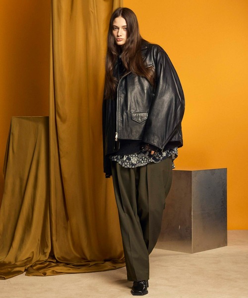 MAISON SPECIAL（メゾンスペシャル） 長袖ニット 0 チャコールグレー