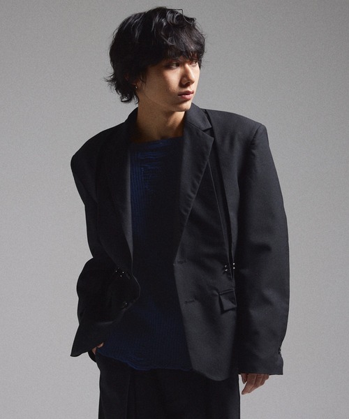 GRANCY セーター ニット 「GRANCY」Pierced Damage Knit / ピアス