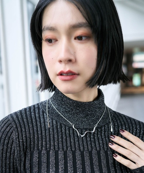 HARE（ハレ） ネックレス 2WAYヘンケイモチーフタイネックレス(HARE