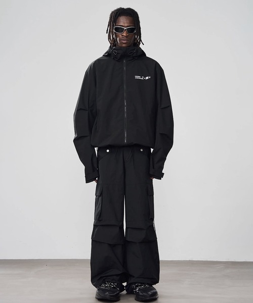 「HARSH AND CRUEL」 マウンテンパーカー M ブラック メンズ_画像8