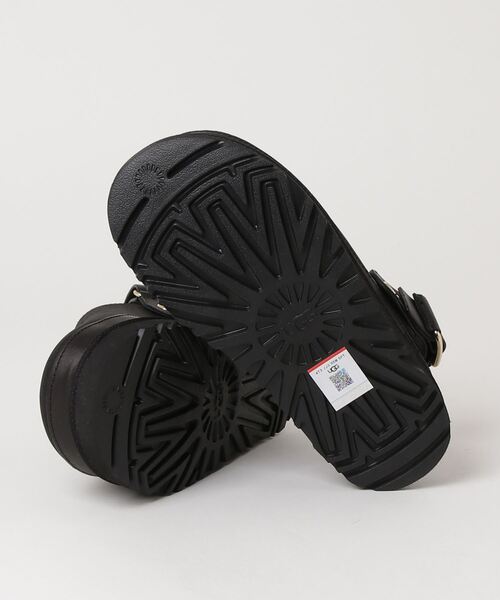 「UGG」 フラットサンダル 6 ブラック レディース_2