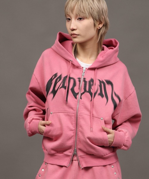 SEQUENZE パーカー 「SEQUENZ/シークエンズ」SQNZ BLUR LOGO ZIP PK
