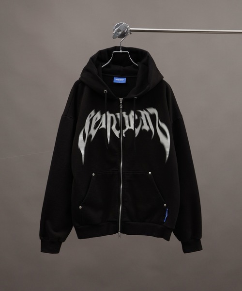 SEQUENZE パーカー 「SEQUENZ/シークエンズ」SQNZ BLUR LOGO ZIP PK
