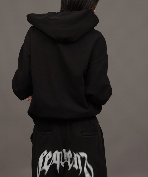 SEQUENZE パーカー 「SEQUENZ/シークエンズ」SQNZ BLUR LOGO ZIP PK
