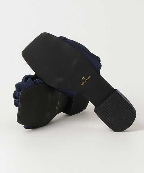 「titivate」 フラットサンダル M ブルー レディース_画像3