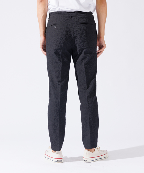 「ABAHOUSE GRAY」 スラックス 46 ネイビー メンズ_画像6