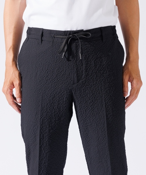 「ABAHOUSE GRAY」 スラックス 46 ネイビー メンズ_画像8