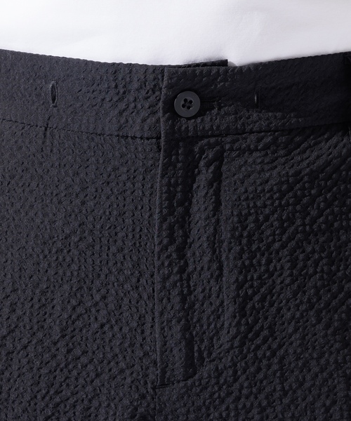 「ABAHOUSE GRAY」 スラックス 46 ネイビー メンズ_画像9