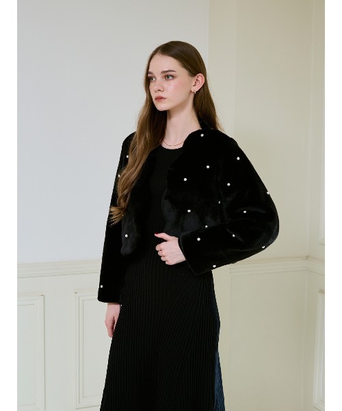 EIMY ISTOIRE（エイミーイストワール） コート アウター スカラカラー