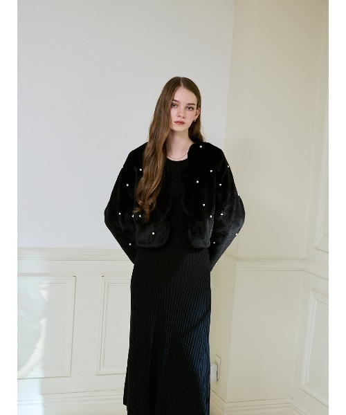 EIMY ISTOIRE（エイミーイストワール） コート アウター スカラカラー