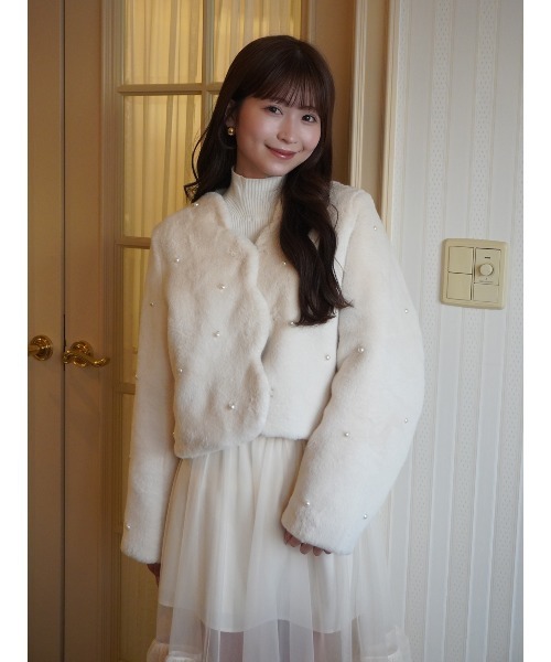 EIMY ISTOIRE（エイミーイストワール） コート アウター スカラカラー