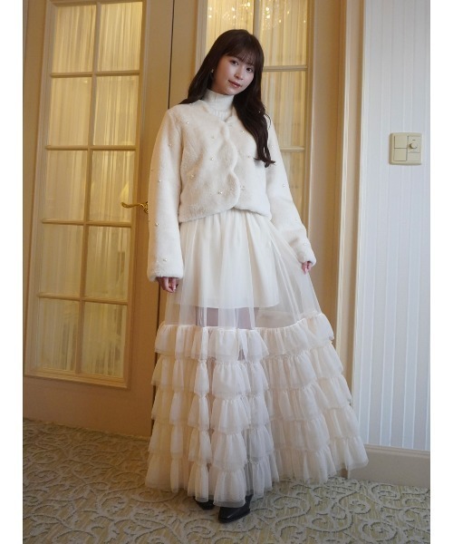 EIMY ISTOIRE（エイミーイストワール） コート アウター スカラカラー