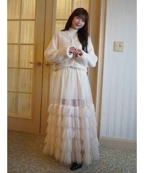 EIMY ISTOIRE（エイミーイストワール） コート アウター スカラカラー