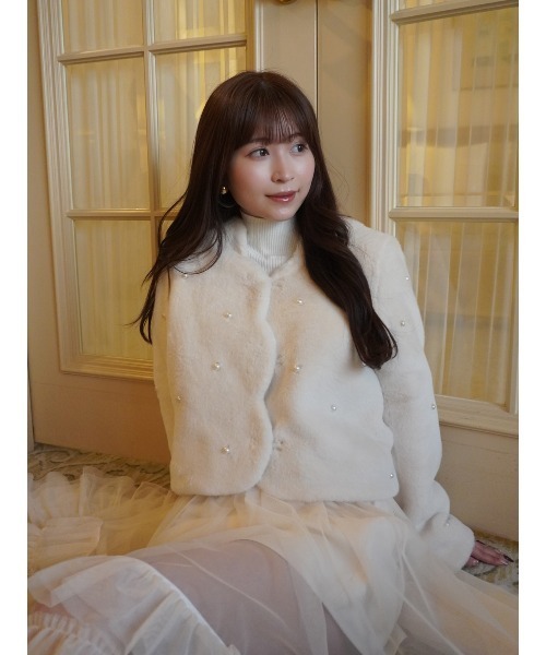 EIMY ISTOIRE（エイミーイストワール） コート アウター スカラカラー