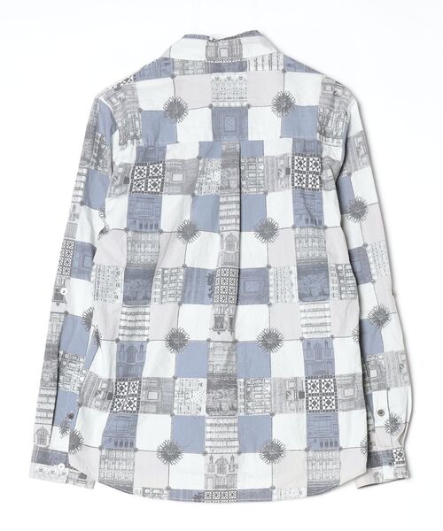 「Iroquois」 長袖シャツ 1 ブルー メンズ_画像2