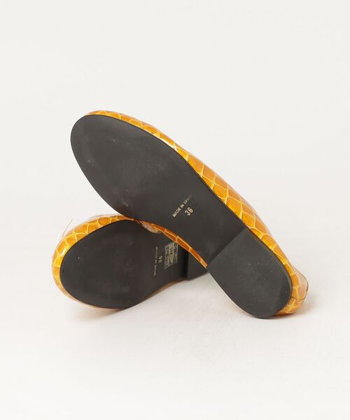 「LONDONSOLE」 フラットパンプス 36 ベージュ レディース_画像3