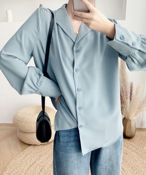 「Amulet」 長袖シャツ M ホワイト レディース_画像7