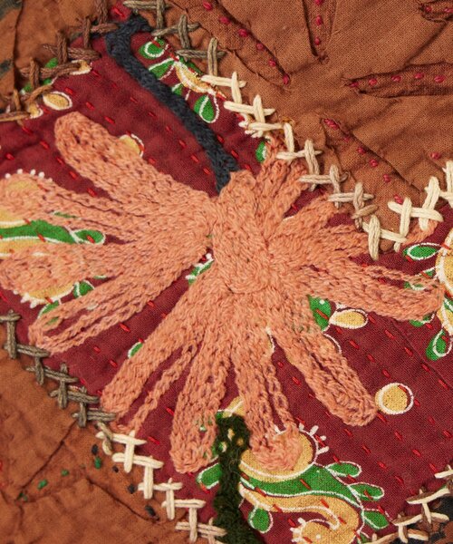 BEARDSLEY（ビアズリー） トートバッグ 「IMAYIN」ハンド刺繍パッチ