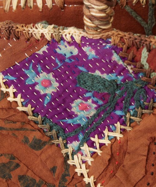 BEARDSLEY（ビアズリー） トートバッグ 「IMAYIN」ハンド刺繍パッチ