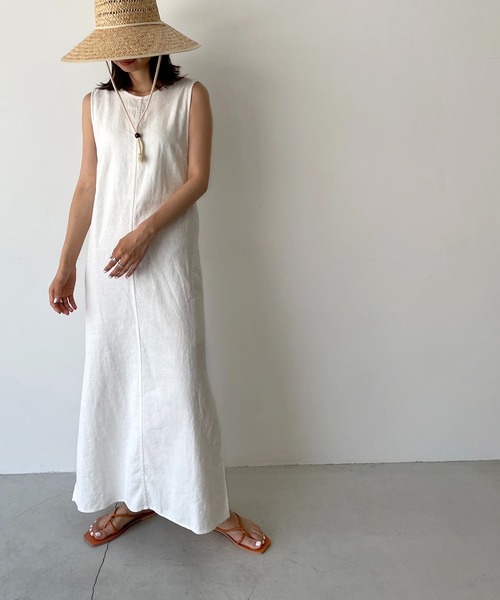 「CANAL JEAN」 「red chop works」サロペットスカート 38 グレー レディースの画像