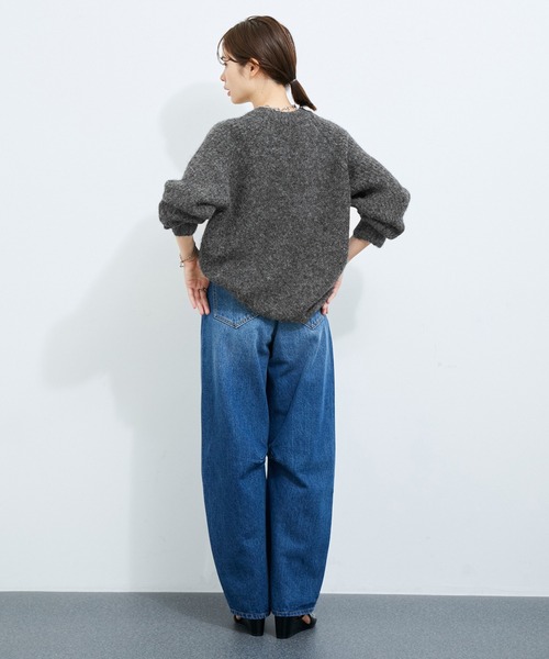 「LE CERCLE par rope'」 長袖ニット FREE ライトグレー レディース_画像3