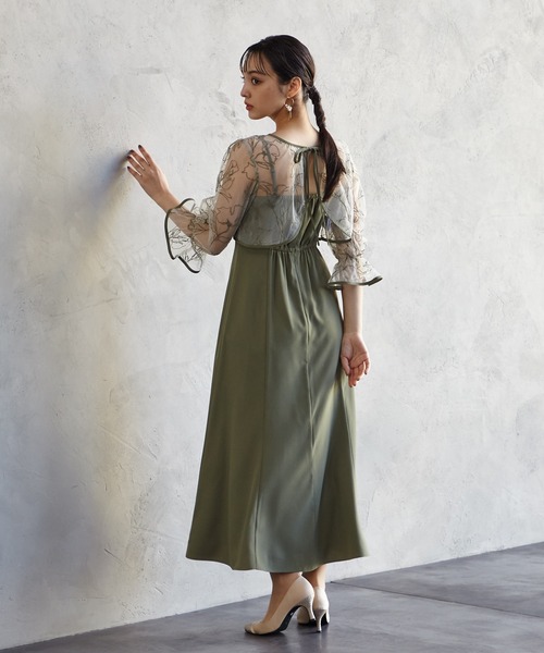 AIMER（エメ） コンビワンピース MEDIUM カーキ レディース : ZOZOTOWN