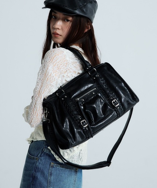 【eL】Jeanasis ボストンバッグ　ブラック　人気 JEANASIS バッグのおすすめ人気商品一覧 通販 - Yahoo!ショッピング