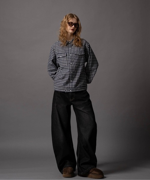 CIVVY. シャツ Double Pocket Check Shirt - ダブルポケットチェック