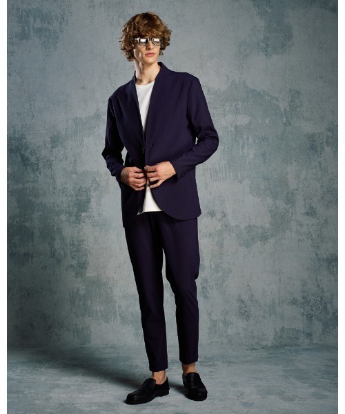 wjk ジャケット テーラードジャケット solid collar single jacket