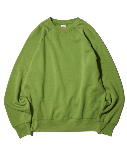 「Healthknit」 スウェットカットソー MEDIUM オレンジ メンズ_画像4