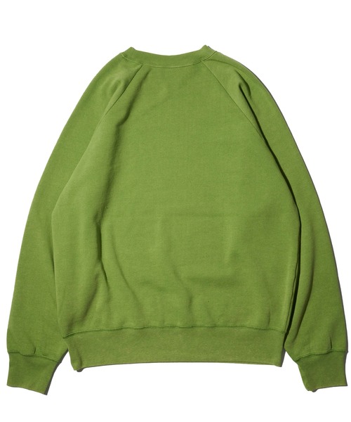 「Healthknit」 スウェットカットソー MEDIUM オレンジ メンズ_画像5