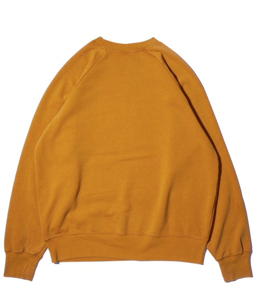 「Healthknit」 スウェットカットソー MEDIUM オレンジ メンズ_画像7