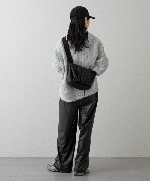 russet（ラシット） メッセンジャーバッグ FREE ブラック レディース