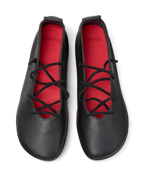 CAMPER（カンペール） フラットパンプス 23.0cm ブラック レディース