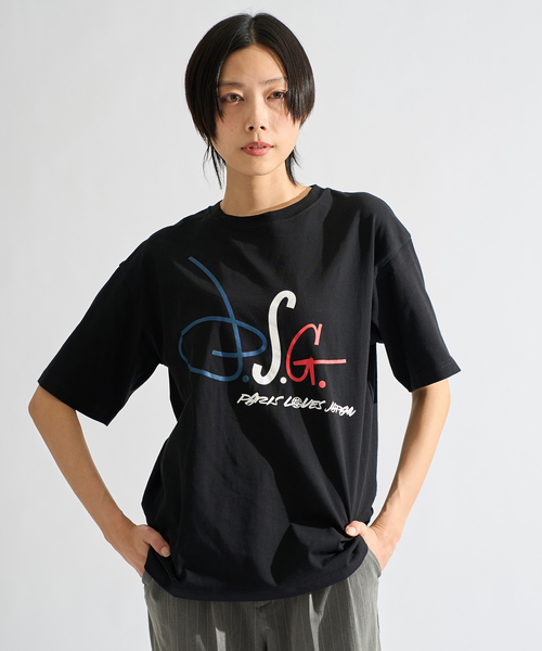 EDIFICE（エディフィス） 半袖Tシャツ MEDIUM ネイビー メンズ