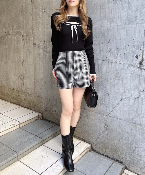 INGNI（イング） パンツ アソート柄ショートパンツ レディース