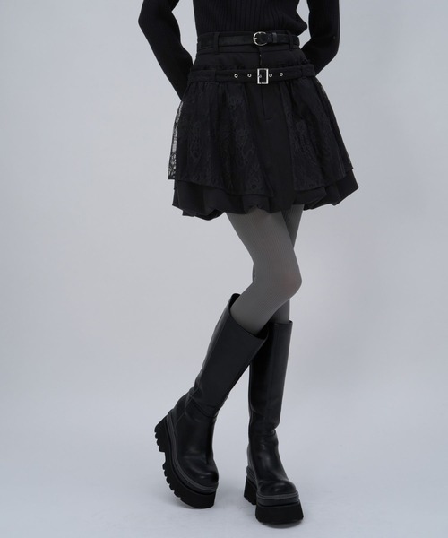 スカート レースバルーンミニスカート　HARE 完売　人気 HARE（ハレ） スカート レースバルーンミニスカート(HARE) : ZOZOTOWN