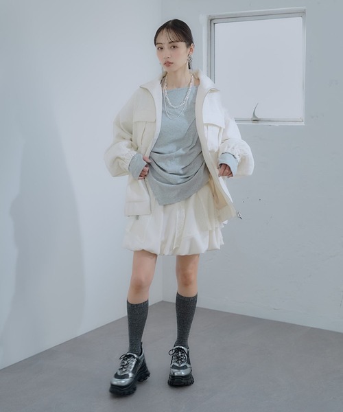 スカート レースバルーンミニスカート　HARE 完売　人気 HARE（ハレ） スカート レースバルーンミニスカート(HARE) : ZOZOTOWN