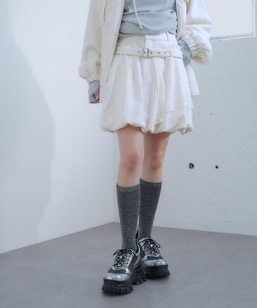 スカート レースバルーンミニスカート　HARE 完売　人気 HARE（ハレ） スカート レースバルーンミニスカート(HARE) : ZOZOTOWN